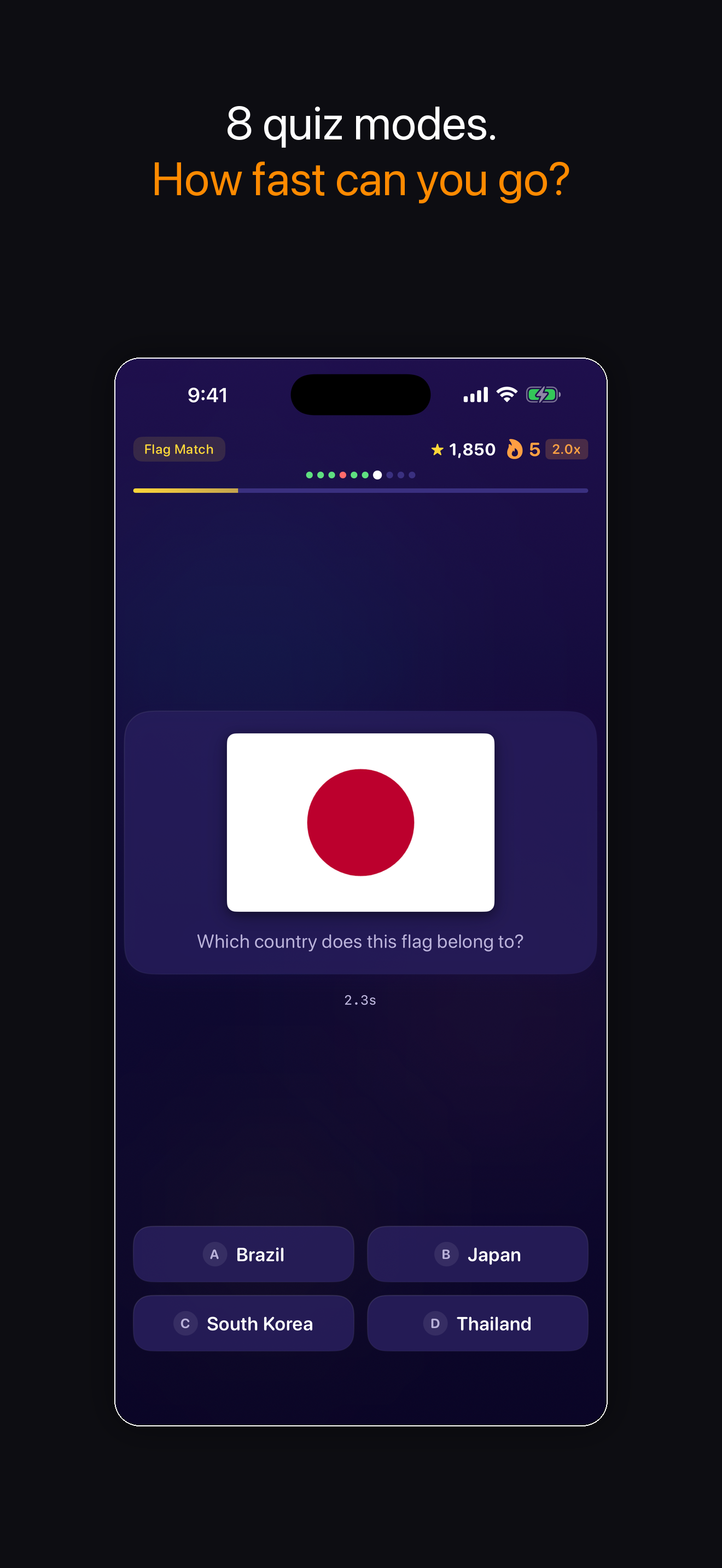 GeoBlitz Quiz Gameplay